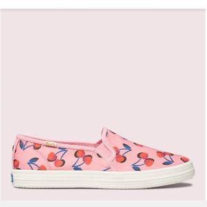 Kate Spade Cherry Double Decker Sneakers Size 7.5 NWT
